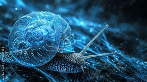 Vólvulus: Un Caracol que Combina la Elegancia de una concha espiral con la Resistencia de un Armadura Viviente!